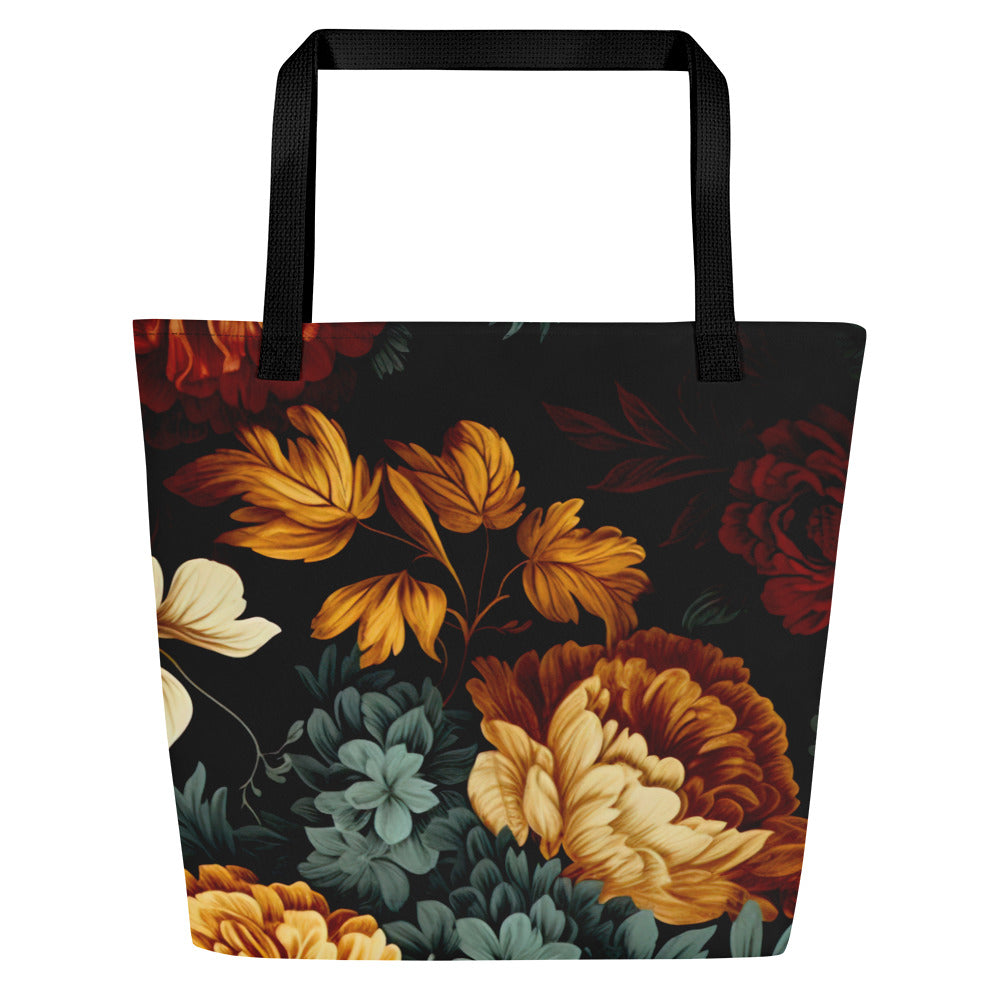 Stylish Floral Tote Bag