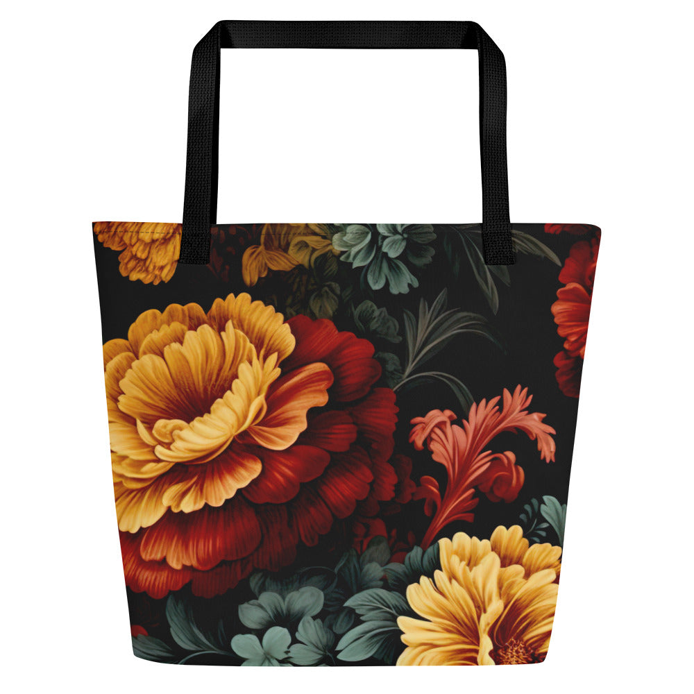 Stylish Floral Tote Bag