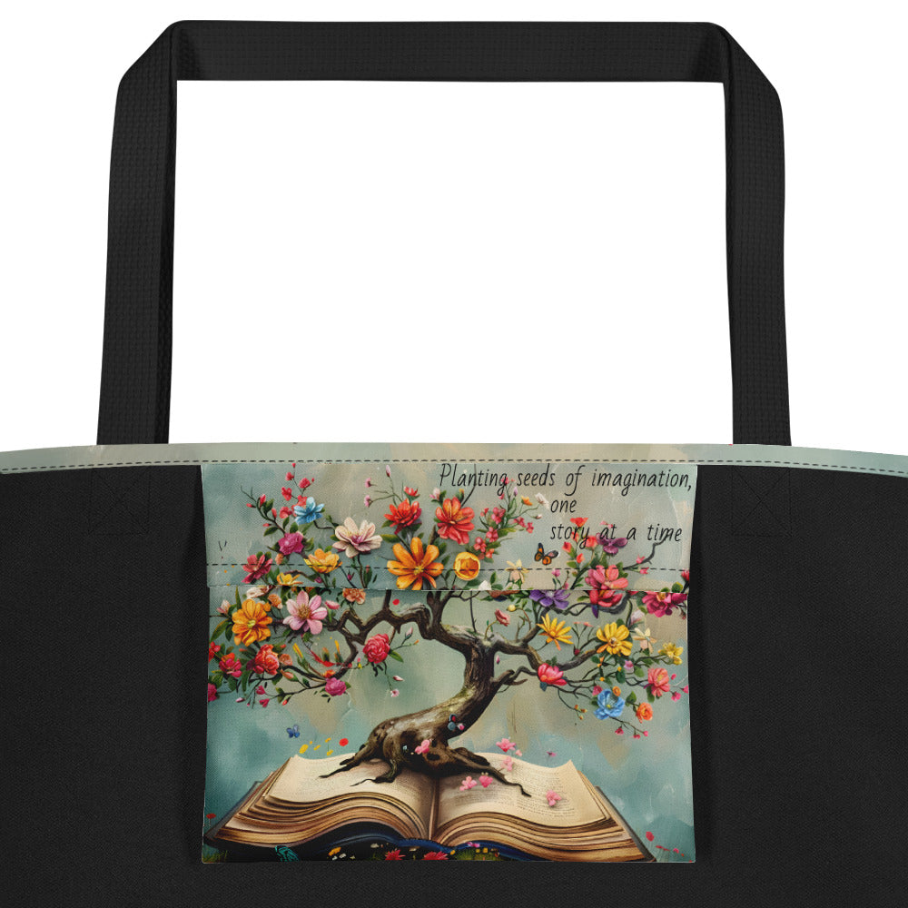 Mother's Day Love Tree Tote Hand Bag