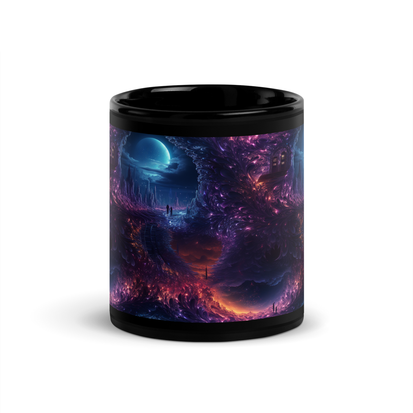 Magical Portal : Captivating 3D Mug with Vibrant Energy and Gateway to Mystical Realm