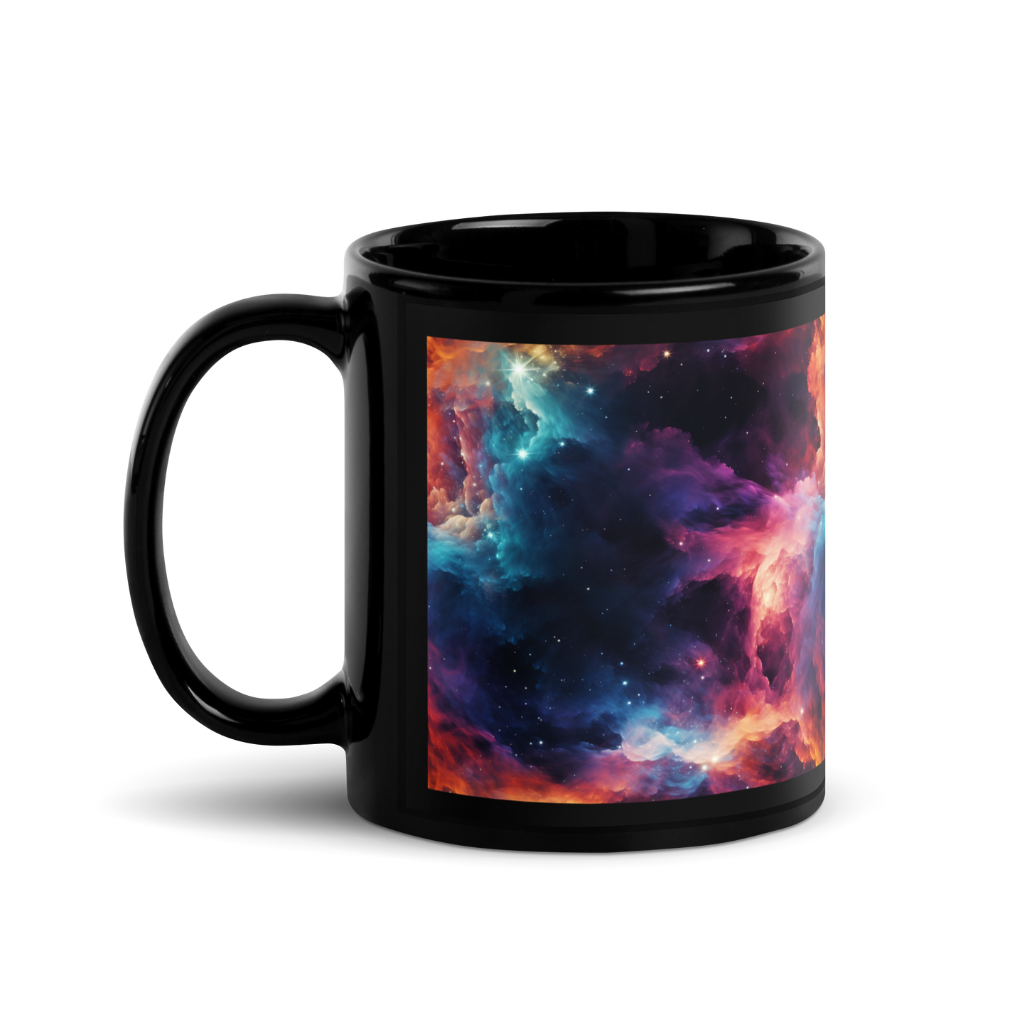 Galaxy Magic: Mesmerizing Watercolor Galaxy Mug for Cosmic Beauty Lovers