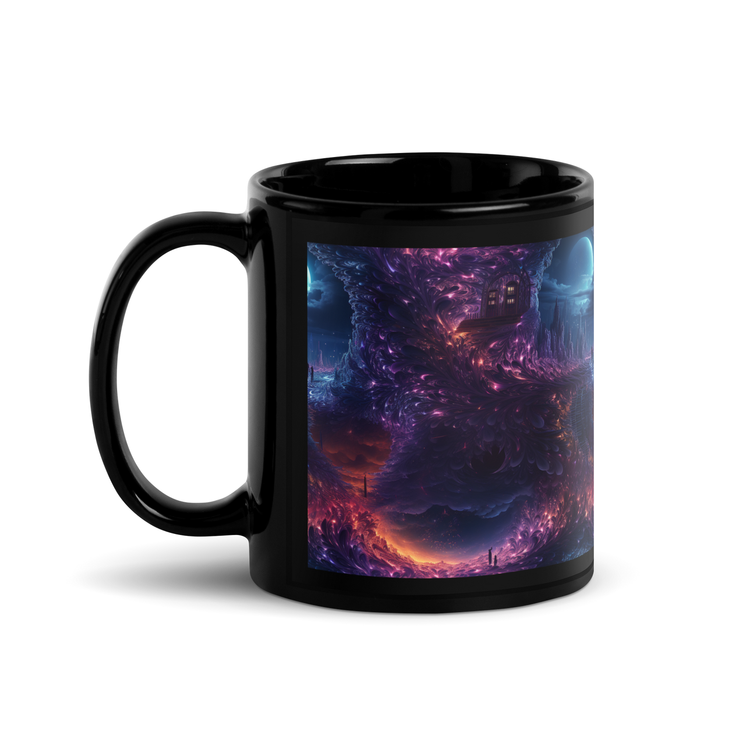 Magical Portal : Captivating 3D Mug with Vibrant Energy and Gateway to Mystical Realm