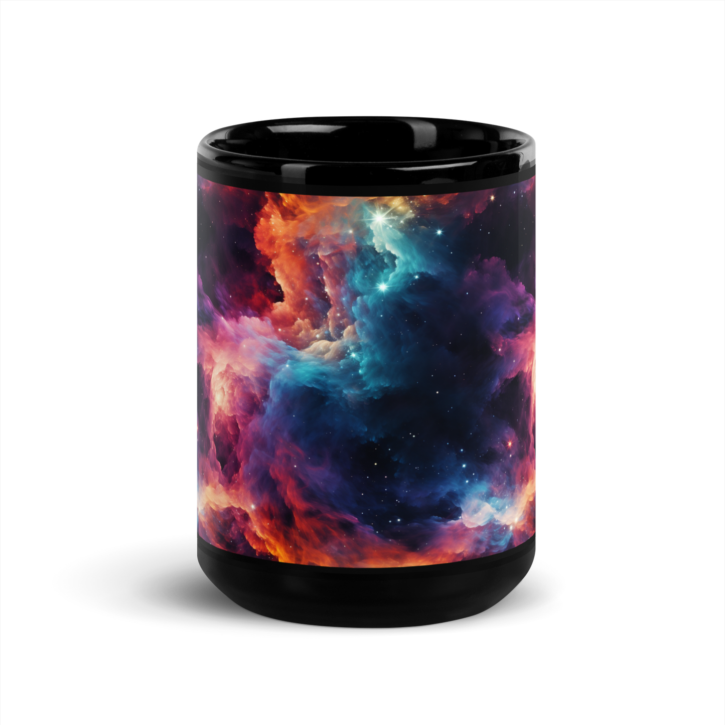 Galaxy Magic: Mesmerizing Watercolor Galaxy Mug for Cosmic Beauty Lovers