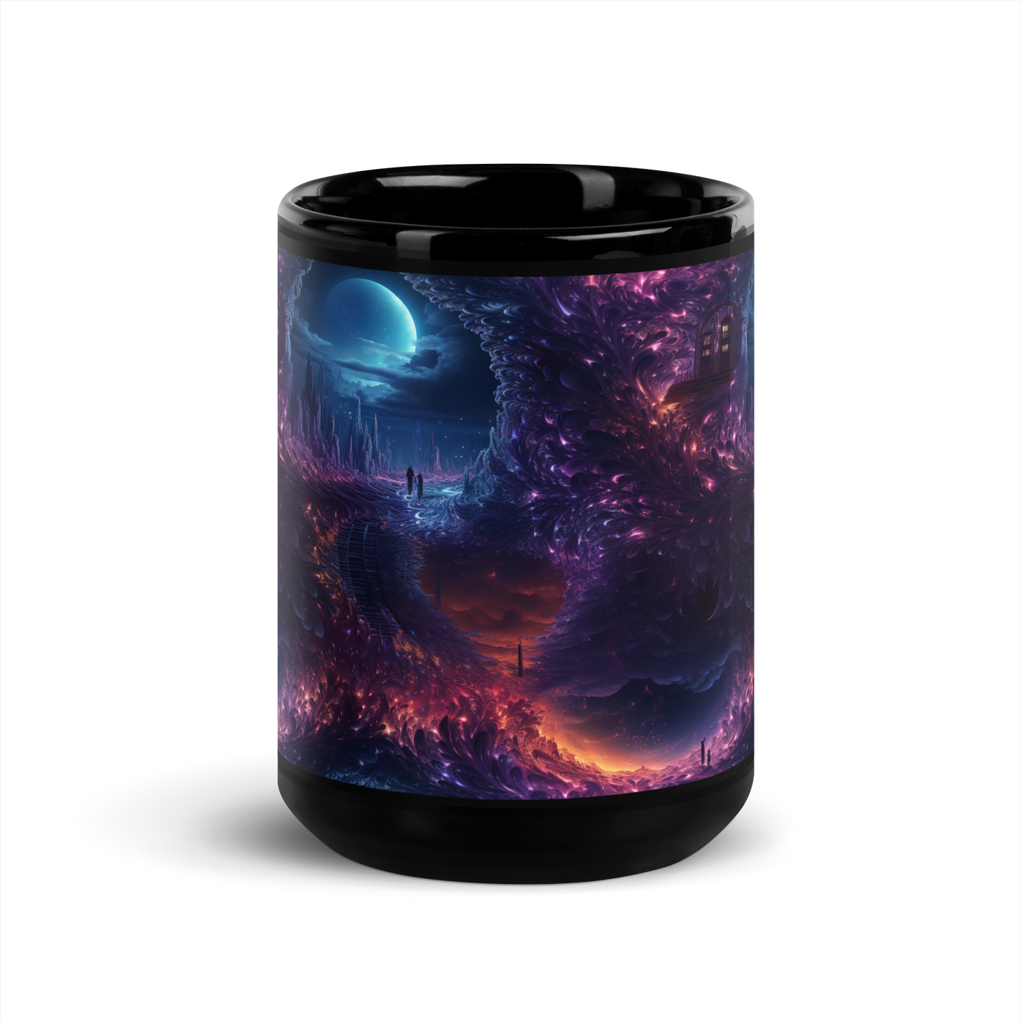 Magical Portal : Captivating 3D Mug with Vibrant Energy and Gateway to Mystical Realm