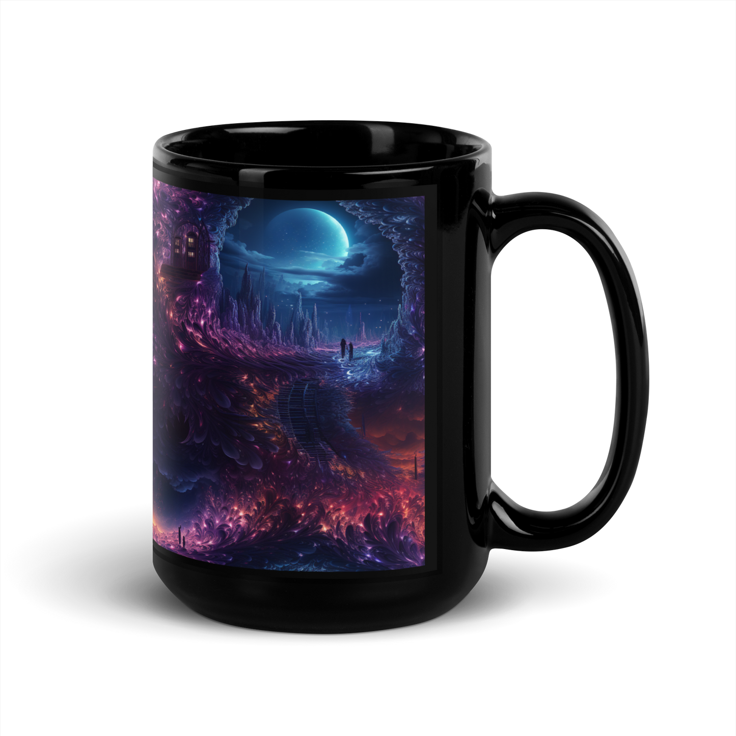 Magical Portal : Captivating 3D Mug with Vibrant Energy and Gateway to Mystical Realm