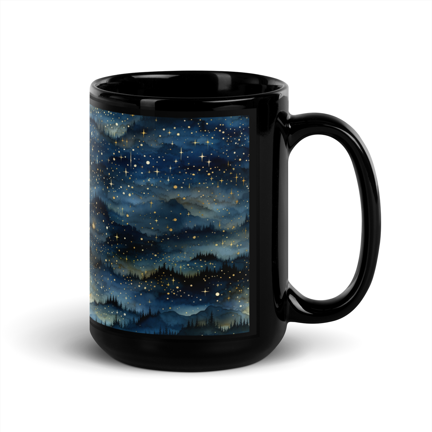 Starry Nights: Celestial Magic and Moonlit Landscapes Coffee Mug for Dreamers