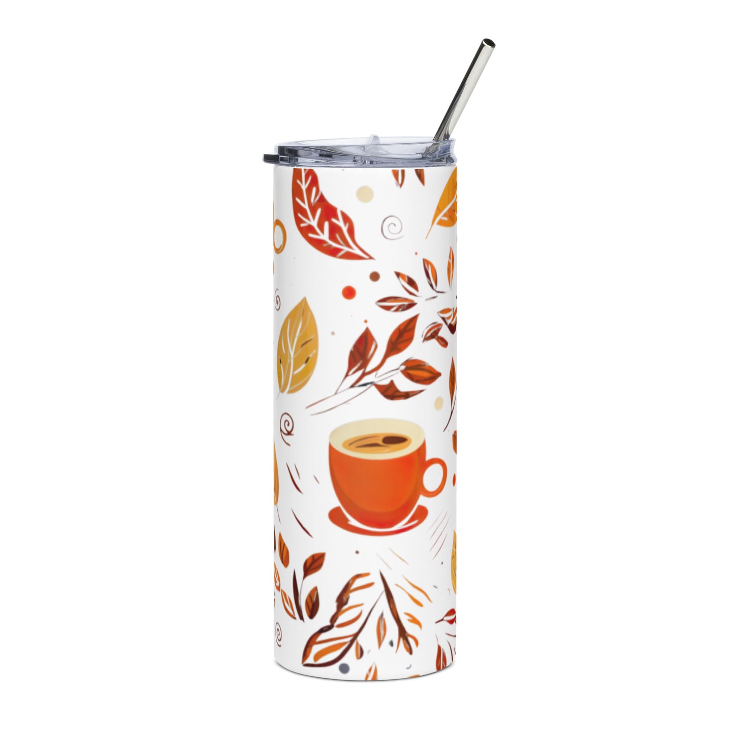 Autumn Leaves Tumbler: Embrace the Beauty of Fall - Nature-Inspired Coffee influenced