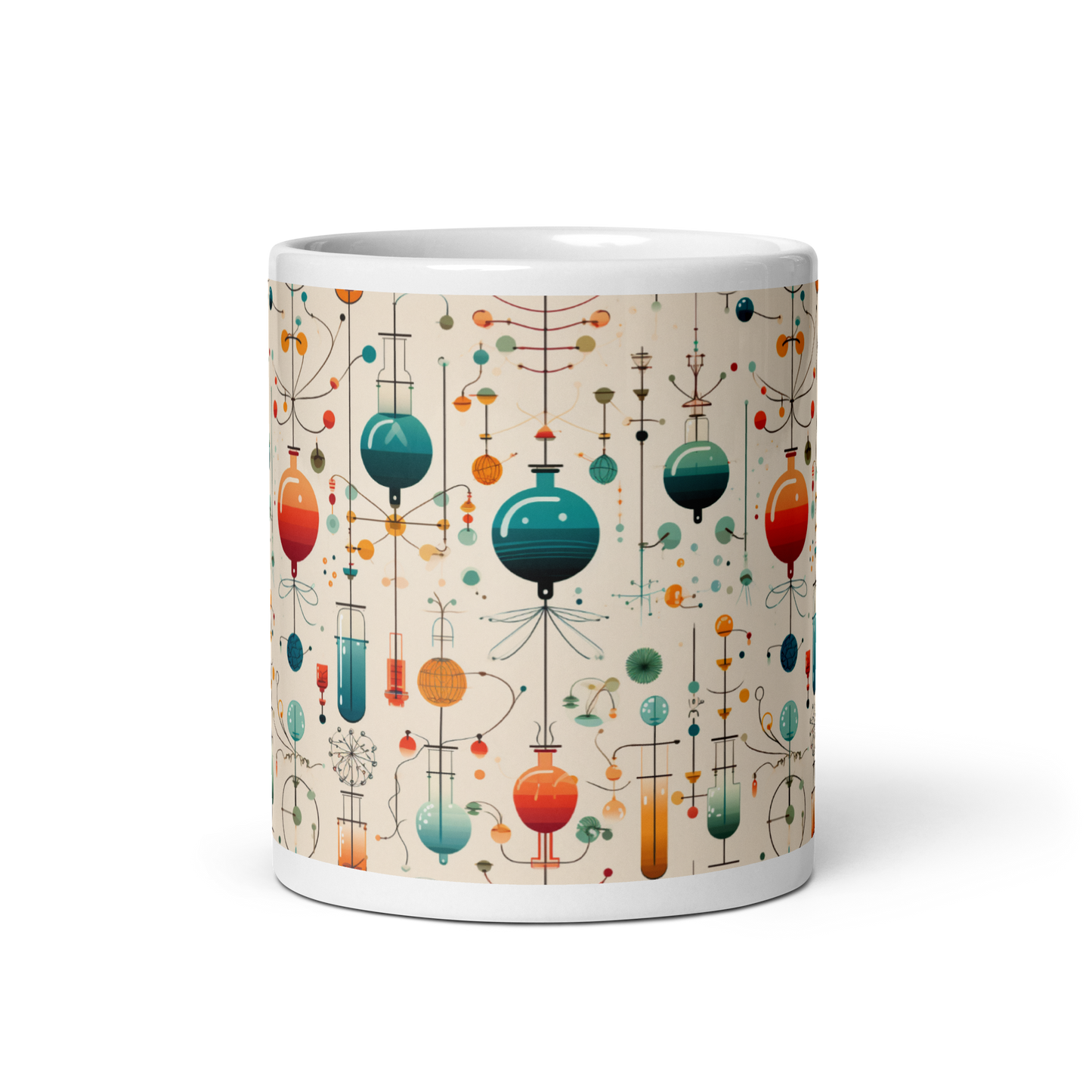 Retro Science Vibes: Vintage-Inspired Chemistry Coffee Mug for Nostalgic Scientists