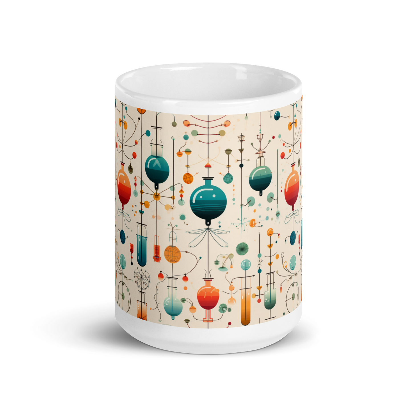 Retro Science Vibes: Vintage-Inspired Chemistry Coffee Mug for Nostalgic Scientists